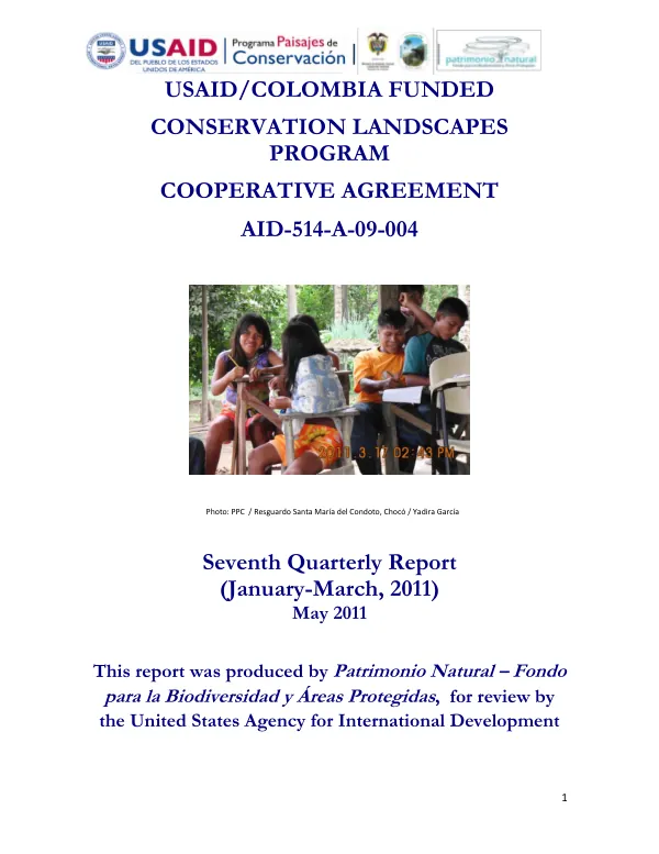 Seventh Quarterly Report (January-March, 2011)
