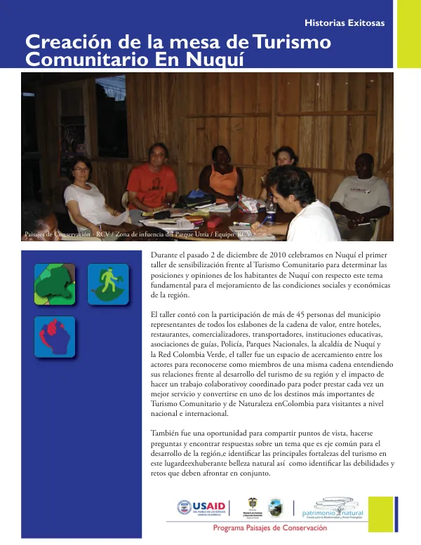 Historias Exitosas: Turismo Comunitario en Nuquí