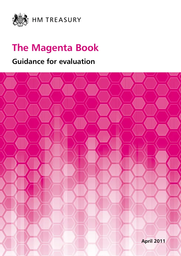 The Magenta Book: Guidance for Evaluation