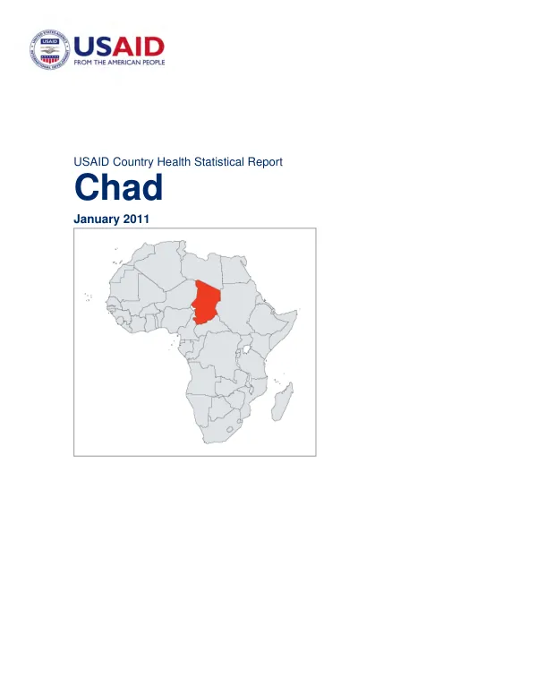 USAID Country Health Statistical Report Chad