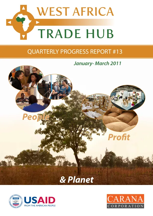 Quarterly Progress Report #13: Jan-Mar 2011