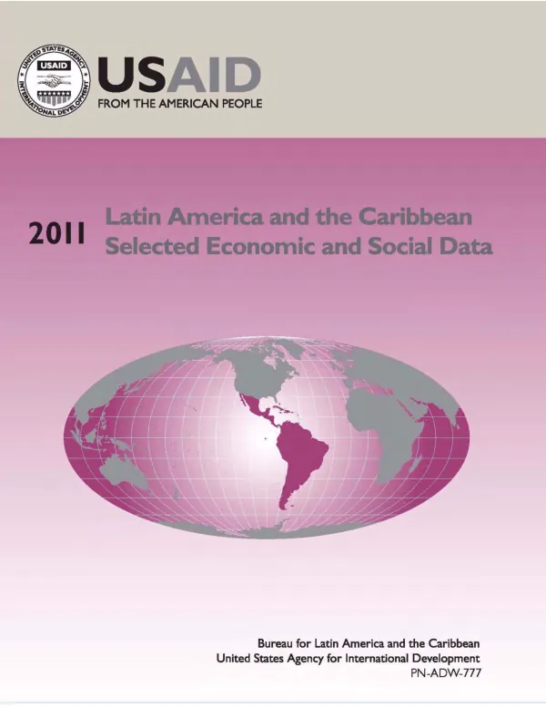 Latin America and the Caribbean Selected Economic and Social Data 2011