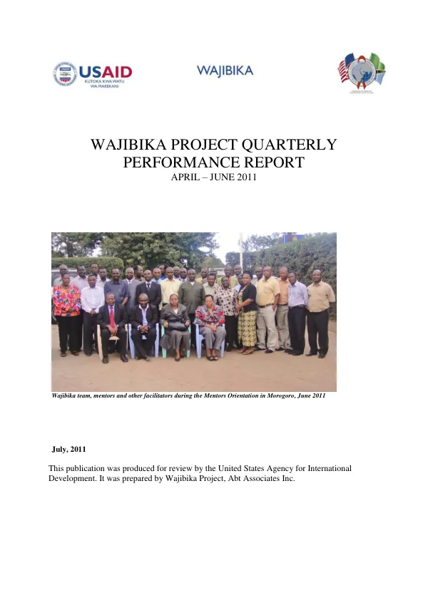 Quarterly Report – Q1/04
