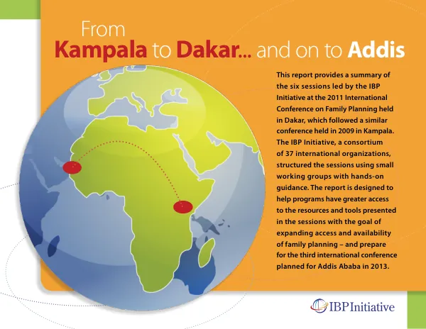 IBP Initiative. From Kampala to Dakar... and onto Addis.