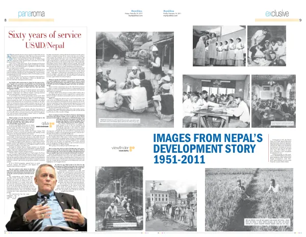 USAID/Nepal's 60th Anniversary: Celebrating Six Decades of Development Cooperation