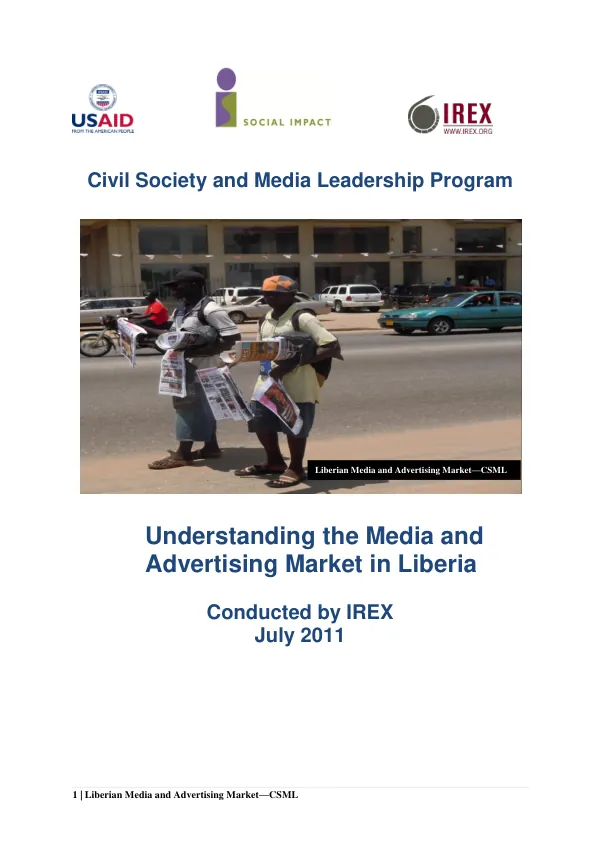 Liberian Media and Advertising Market—CSML