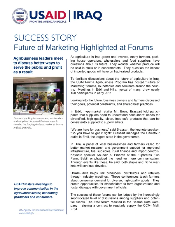Future of Marketing Highlighted at Forums