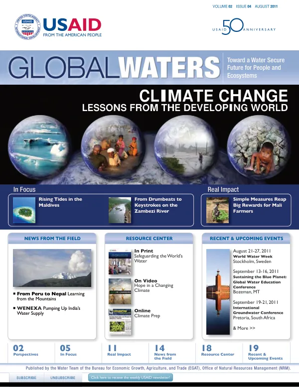 Global Waters Newsletter - August 2011