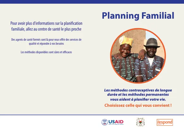 Planning Familial: Les méthodes contraceptives de longue durée et les méthodes permanentes