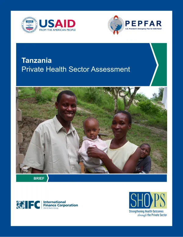 Tanzania Private Health Sector Assessment brief