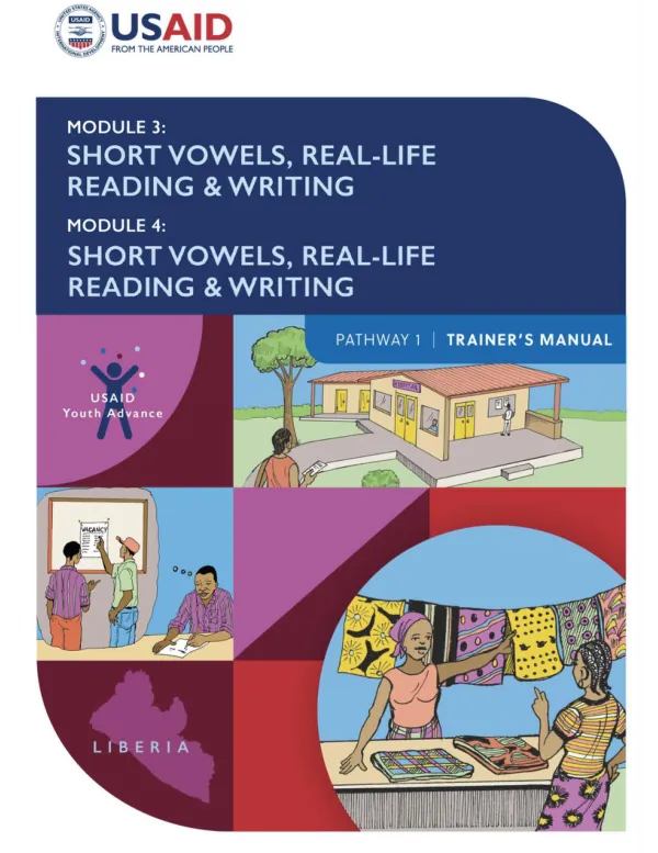 Pathway 1 Literacy | USAID Youth Advance | Liberia: Module 3 Trainer’s Manual