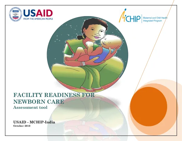 Facility Readiness for Newborn Care: Assessment Tool