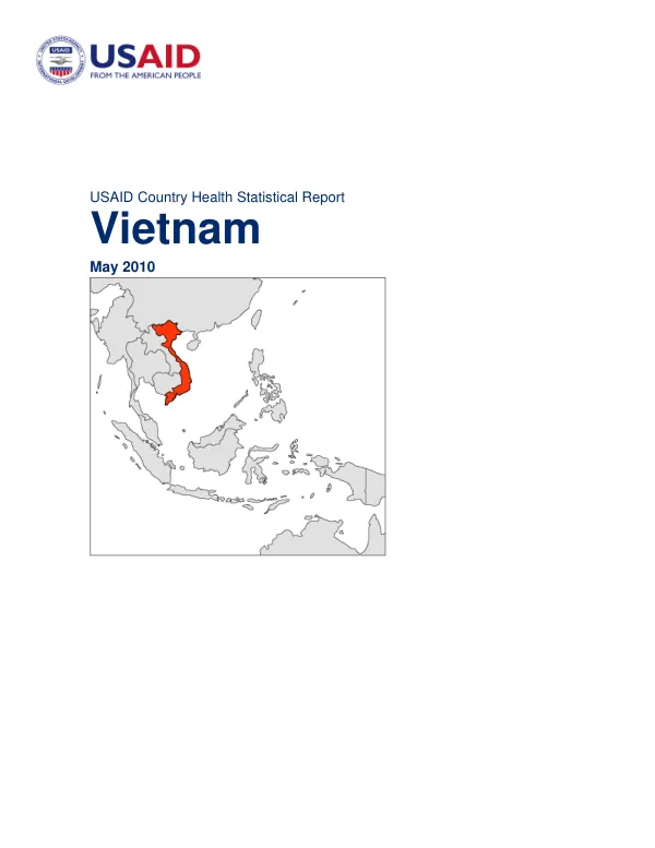 USAID Country Health Statistical Report for Vietnam