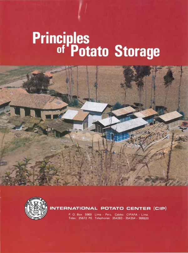 Principles of Potato Storage