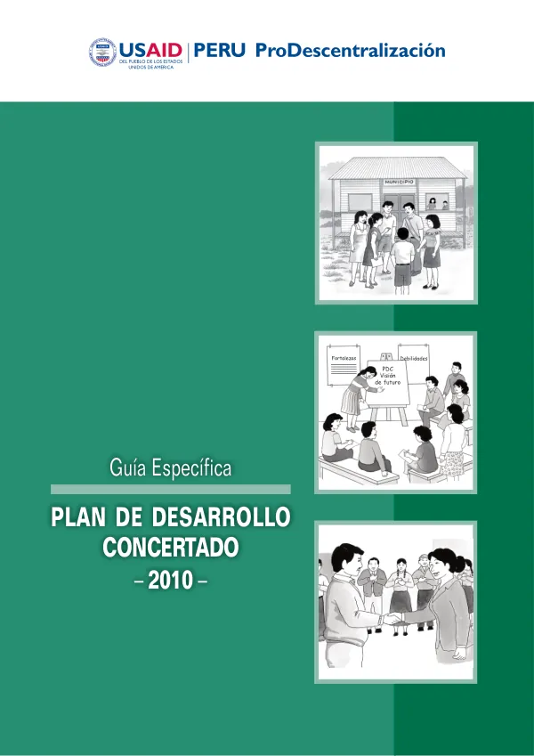Guía Específica: Plan de Desarrollo Concertado