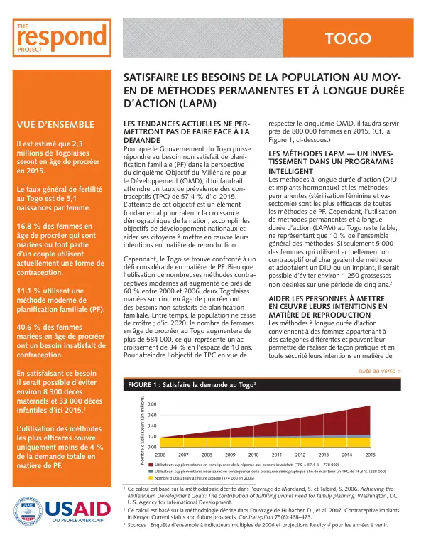 Togo-Country-Profile-April2010-French