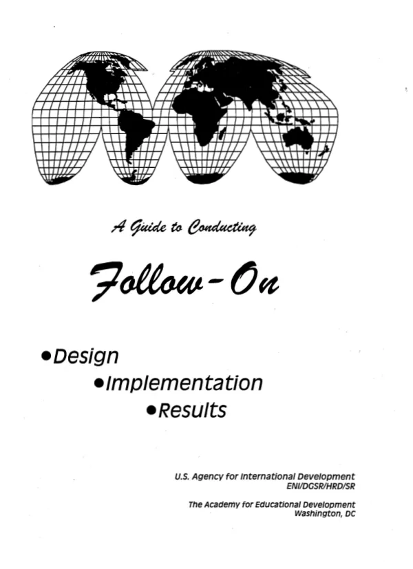 A Guide to Conducting Follow-On