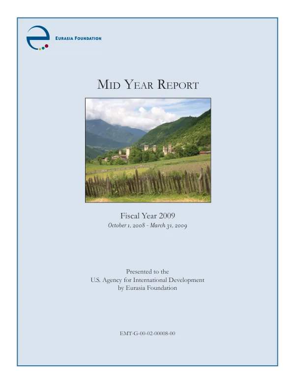 Mid Year Report Fiscal Year 2009