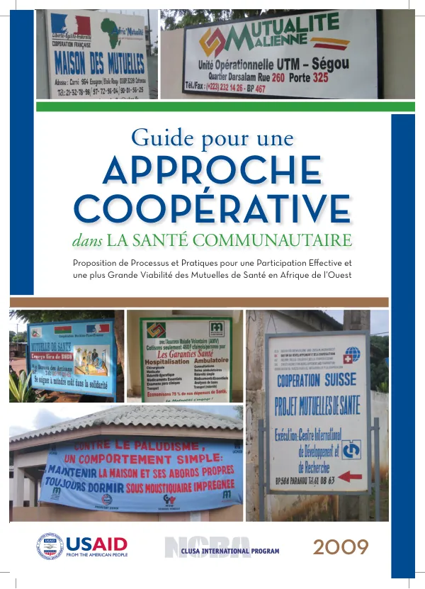 Guide pour une Approche Coopérative dans la Santé Communautaire