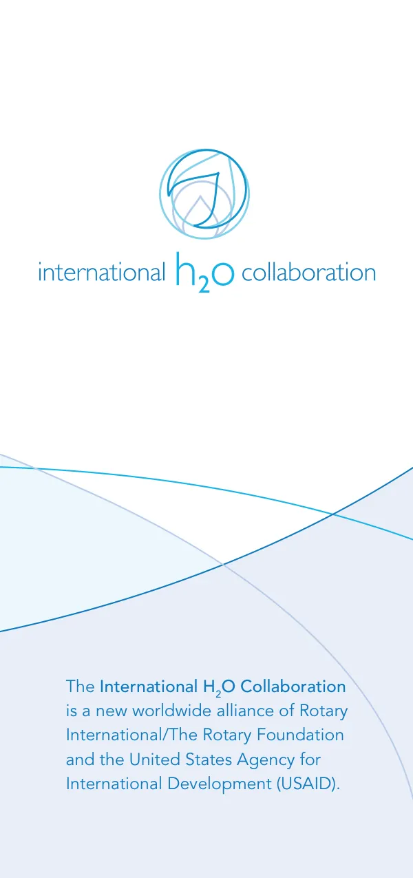 International H2O Collaboration: A New Alliance for Sustainable Water, Sanitation, and Hygiene Projects