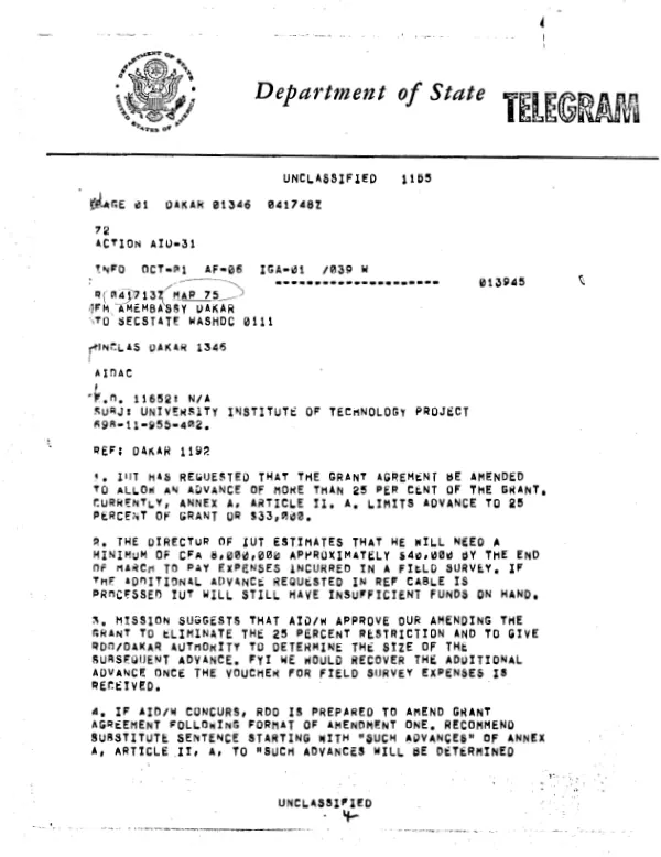 Amendment to Grant Agreement AID-674-C-16-00003