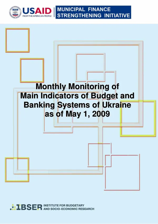 Monthly Publication: Budget and Banking Systems of Ukraine