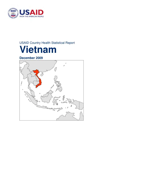 USAID Country Health Statistical Report for Vietnam