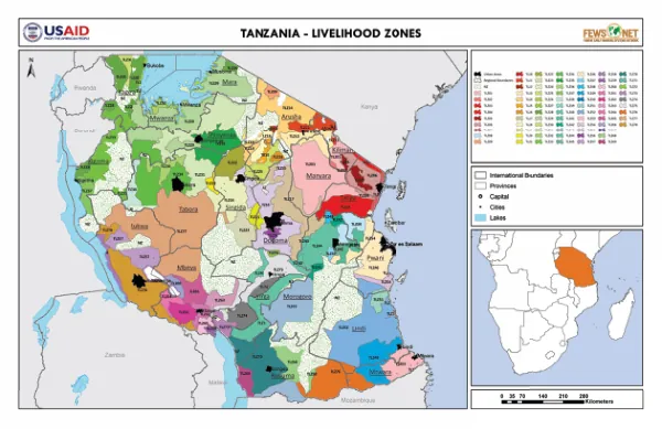Tanzania - Livelihood Zones