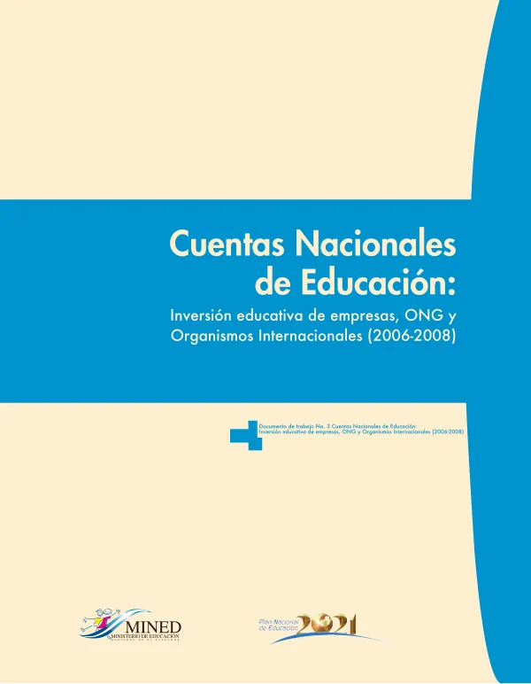 Cuentas Nacionales de Educación: Inversión Educativa de Empresas