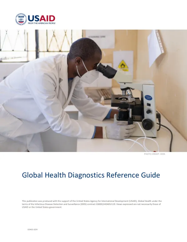 Global Health Diagnostics Reference Guide