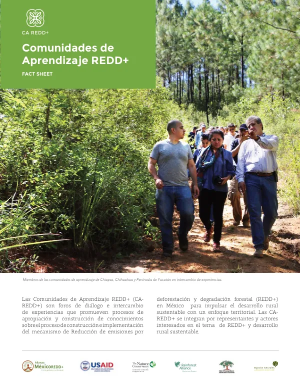 Comunidades de Aprendizaje REDD+