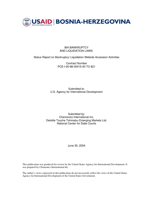 USAID/IRAQ community action program III : ACDI/VOCA final report