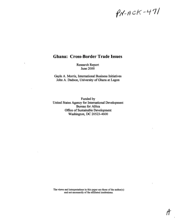 Services under program and project offices for result tracking (USAID/SUPPORT) : final report 2012
