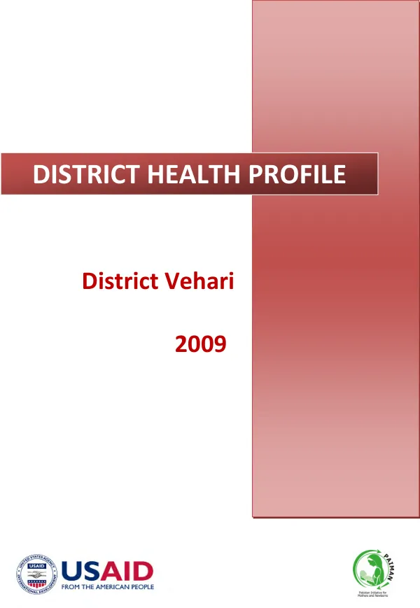 Evaluation report : FPMD [family planning management development] assistance in Bangladesh