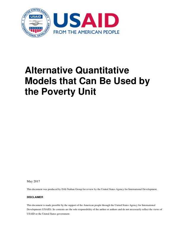A guide for nonprofit organizations : cost principles and procedures for establishing indirect cost rates with the U.S. Agency for International Development