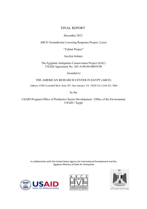 External final project evaluation : training institute for professionals/model community living arrangements, Prague, Czech Republic