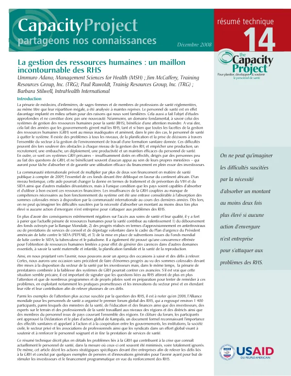 Burkina Faso : nutrition communication project, 1989-1995 : final report