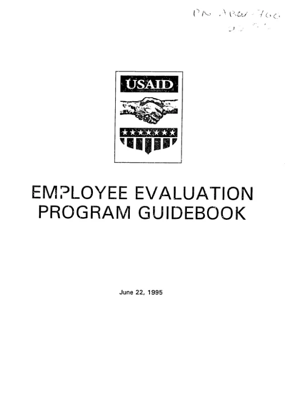 Employee evaluation program guidebook