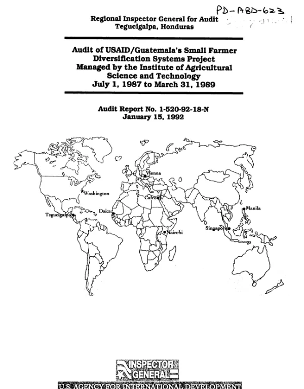 Haiti Skills Bank project : mid-term evaluation report