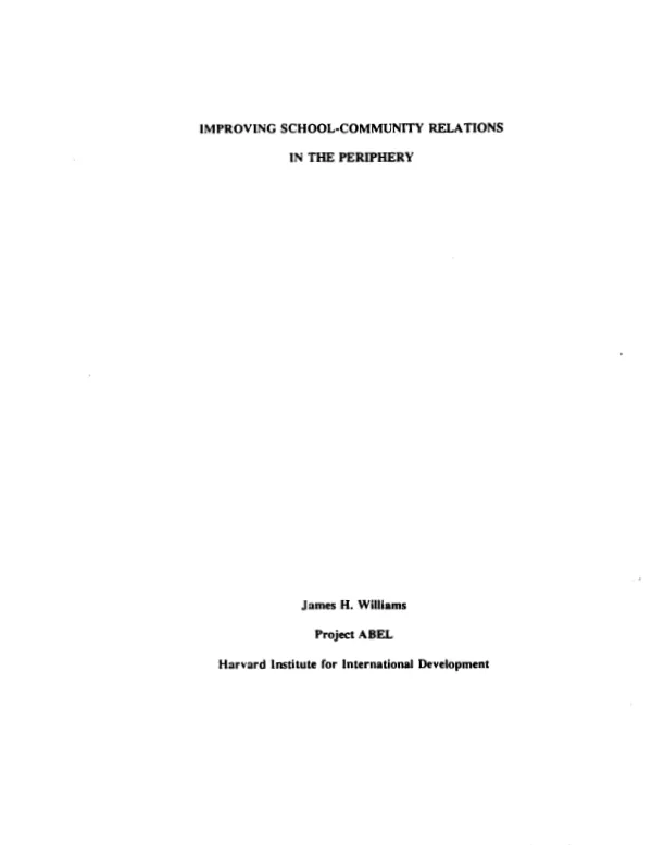Extending successful hospital-based child survival strategies into surrounding urban, peri-urban, and rural communities of Boaco, Nicragua : CS-VII [child survival], grant no. PDC-0500-G-00-1064-00 -- final evaluation, September 1991-February 1995
