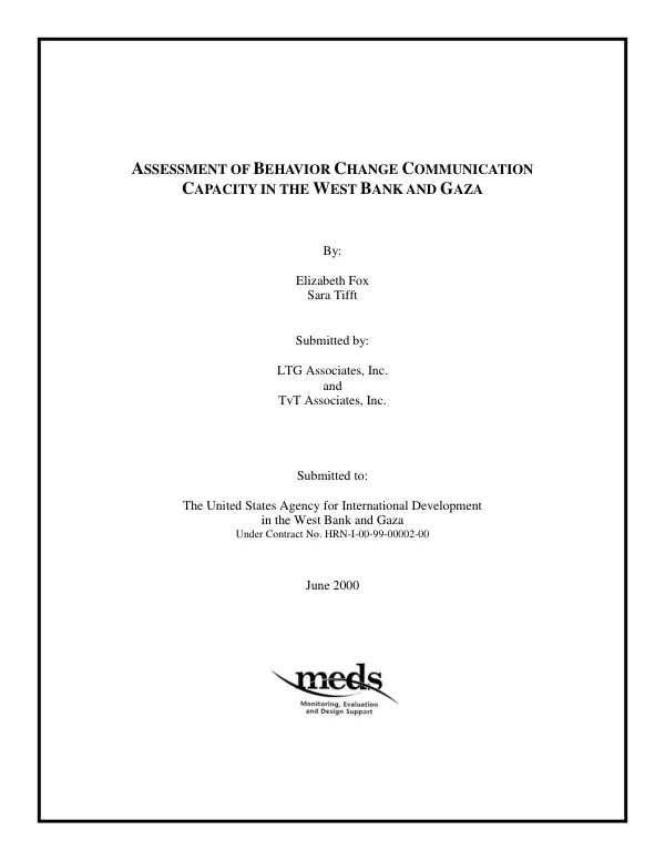 Midterm evaluation of the community and child health project (5110594)