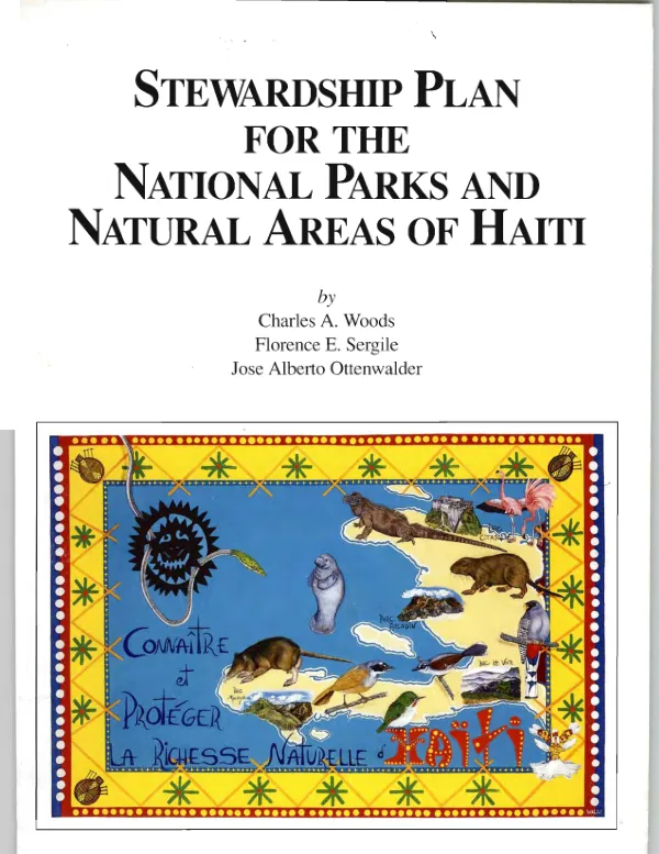 Stewardship plan for the national parks and natural areas of Haiti