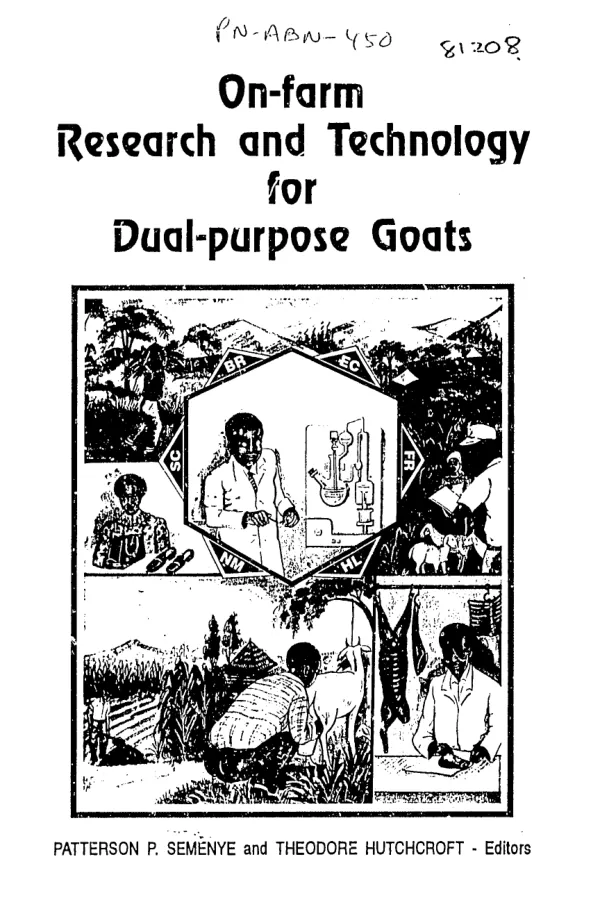 On-farm research and technology for dual-purpose goats
