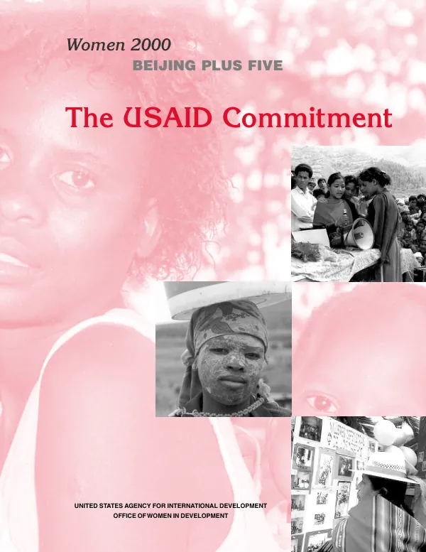 Women 2000 : Beijing plus five -- the USAID commitment