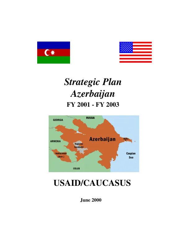 Strategic plan : Azerbaijan FY 2001-2003