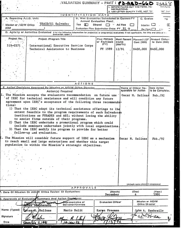 Observations on the status of African early warning systems : 1999 FEWS (famine early warning system) field survey results
