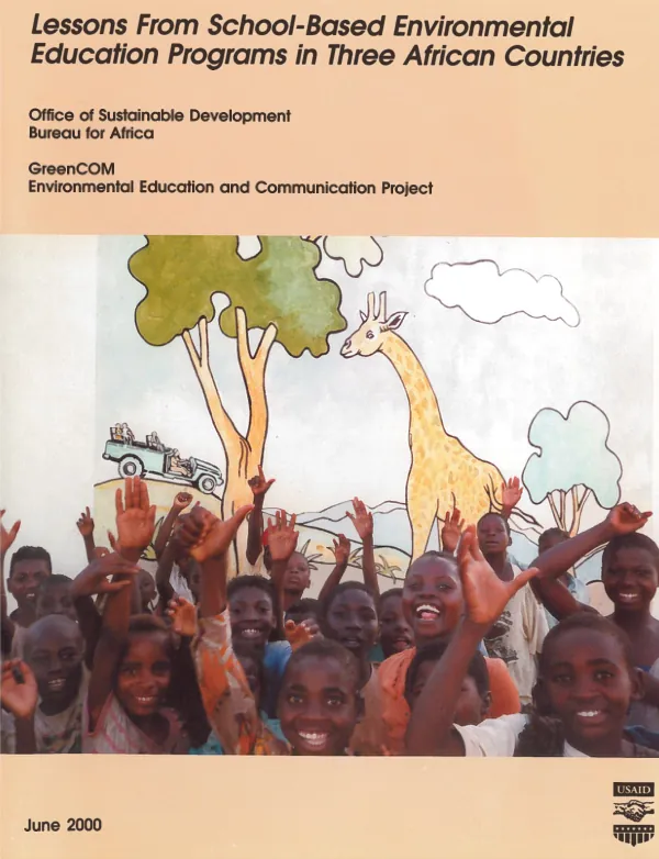 Lessons from school-based environmental education programs in three African countries [Mali, Tanzania, and Zambia]