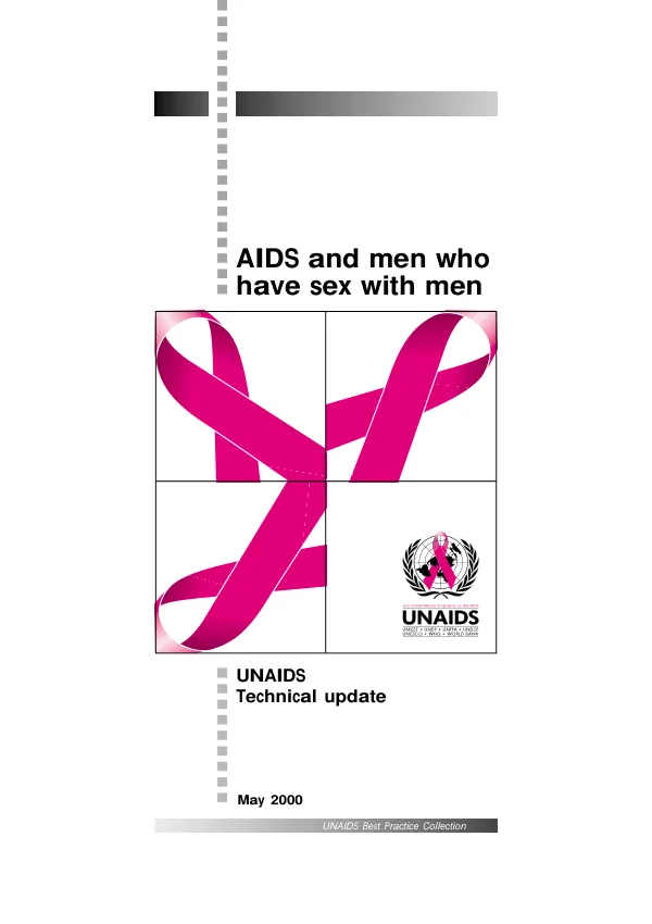AIDS and men who have sex with men