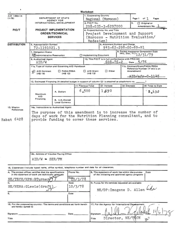 Evaluation of Wildlife Conservation Society"s administrative management design project (WCS/ADMADE)