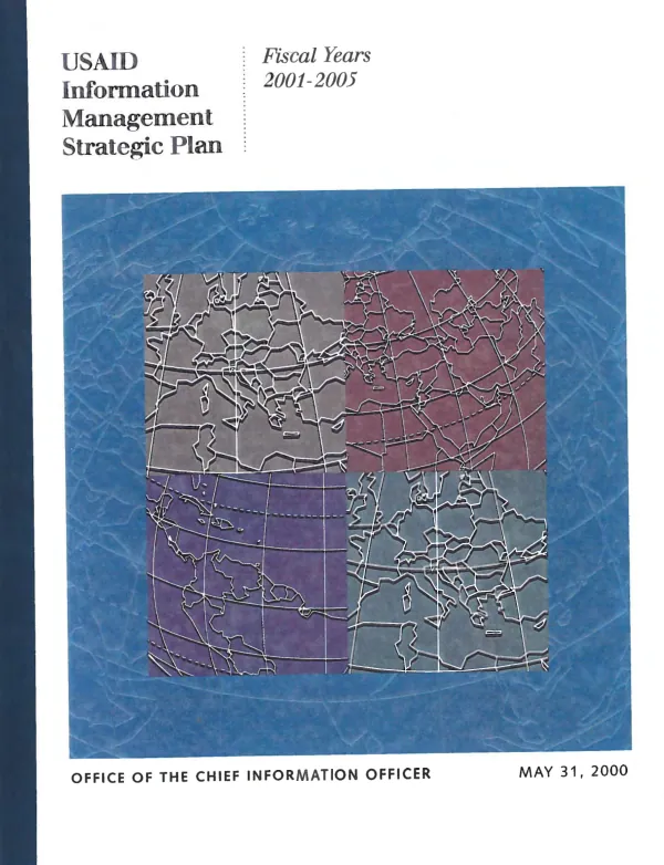 USAID information management strategic plan, fiscal years 2001-2005